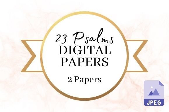 23 Psalms Bible Scripture Digital Paper: A Comprehensive Evaluation for Creative Projects