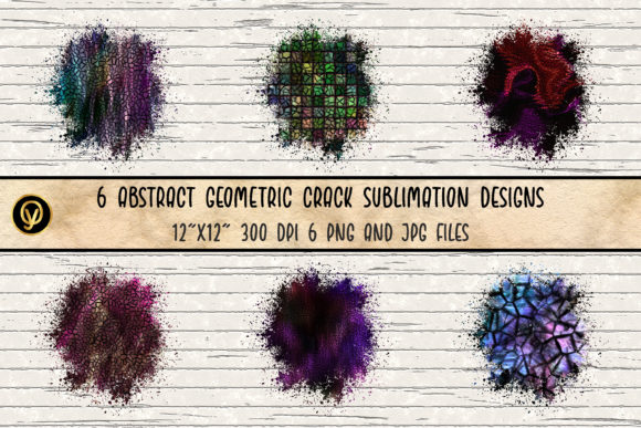 Abstract Geometric Crack Sublimations