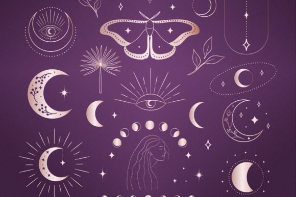 Abstract Mystic Logo Design Elements: A Comprehensive Evaluation for Esoteric Branding