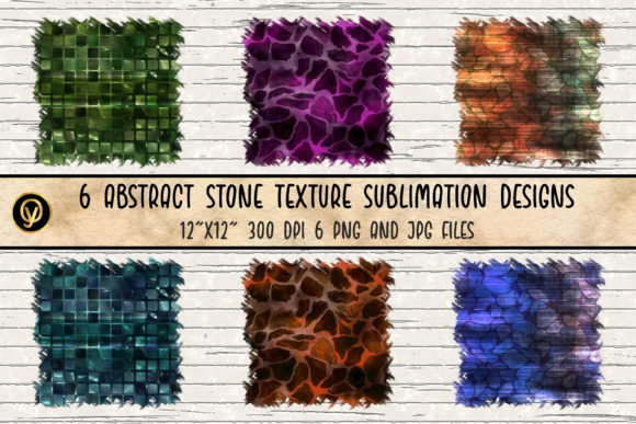 Abstract Stone Texture Sublimination