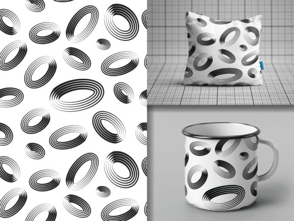 Black and White Circle Pattern: A Versatile Foundation for Modern Design