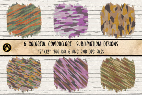 Camouflage Sublimation Design: A Versatile Option for Creative Projects