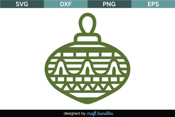Christmas Bauble SVG Cut File: The Ultimate Vintage Decorative Element for Your Next Creative Project
