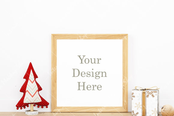 Christmas Frame Mockup - 216: A Digital Asset for Creative Projects