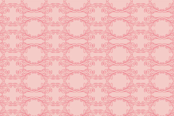 Element Floral Javanese Pattern Line for Modern Design