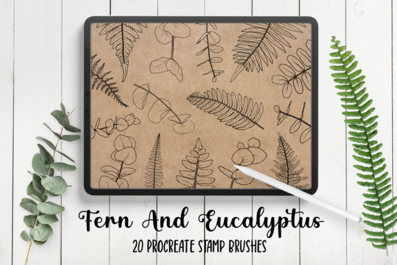 Elevating Digital Artistry: The Strategic Value of Fern and Eucalyptus Procreate Brushes for Modern Creators