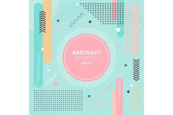 Exploring the Aesthetic and Functional Power of Abstract Geometric Elements Pattern in Modern Design