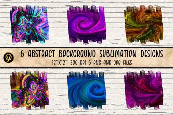 Exploring the World of Abstract Background Sublimation
