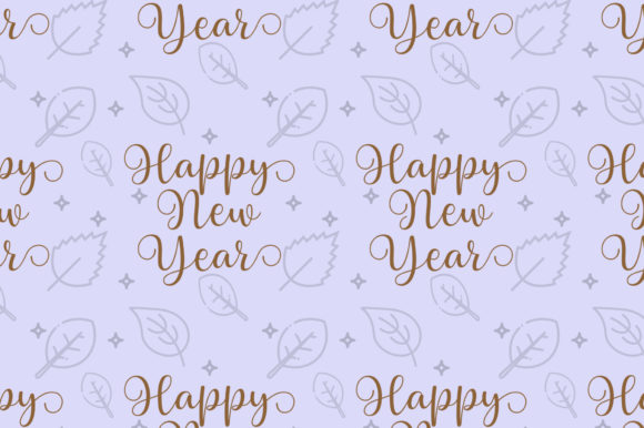 Happy NewYear Greeting Repeating Pattern