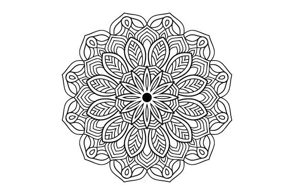 Mandala SVG Crafts 86: A Versatile Asset for Complex Design Workflows