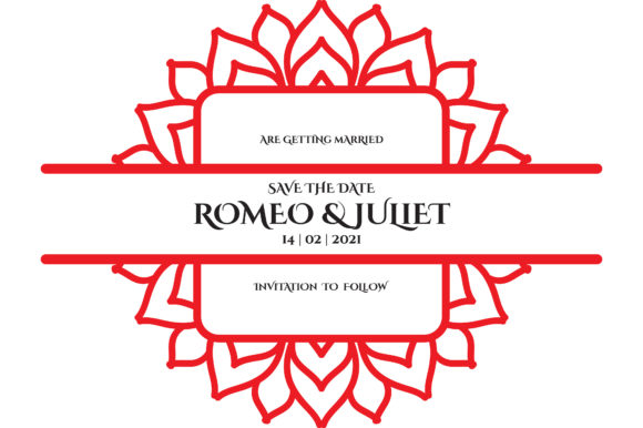 Ornament Vintage Save the Date: A Versatile Digital Asset for Creative Projects