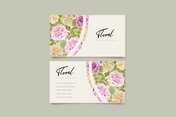 The Artistry of a Hand Drawn Floral Invitation Card Set for Modern Celebrations