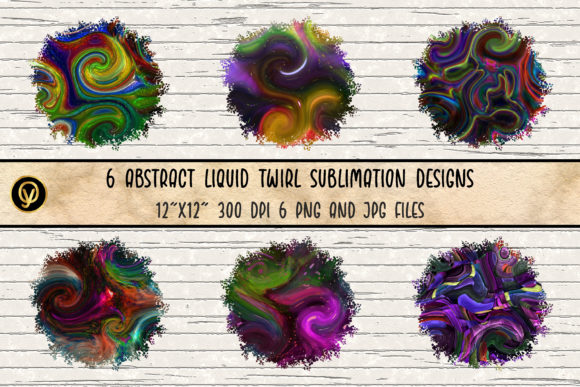 Unlocking Creative Potential with Liquid Twirl Sublimation Designs